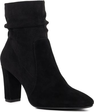 Dune London Womens Ladies Okra - Suede Ankle Boots - Black - Size UK 6
