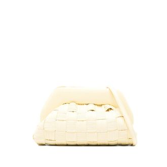 Themoir&egrave; Clutches, female, Yellow, Size: ONE SIZE Bios Woven Clutch