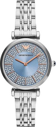 Emporio Armani Dameshorloge Kwarts Grijs