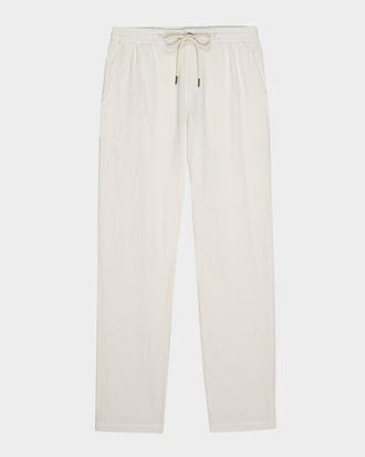 Rails Men & apos;s Callum Cotton Linen Straight-Leg Pants