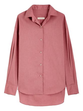 Faithfull The Brand En Vau button shirt - Pink