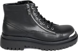 Just Cavalli Bourne Zip Stivaletto - Heren - Veterlaarzen - Zwart - 41 EU - Schoenen
