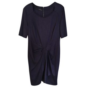 Amanda Wakeley draped blue dress Size M