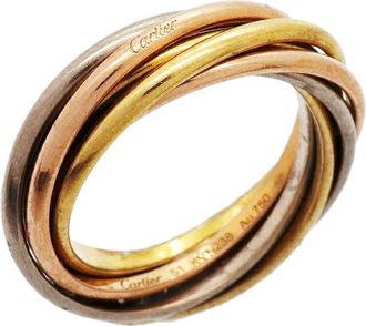 Cartier Yellow Gold (18K) Pink Gold (18K) White Gold (18K) Band Ring (Pre-Owned)