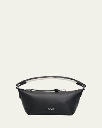 Loewe Cala Leather Top-Handle Bag