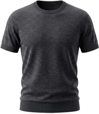 Daniele Fiesoli 4100-23 Ronde hals knitwear - Heren - Ronde hals truien - Blauw - L - Katoen - Truien & Vesten