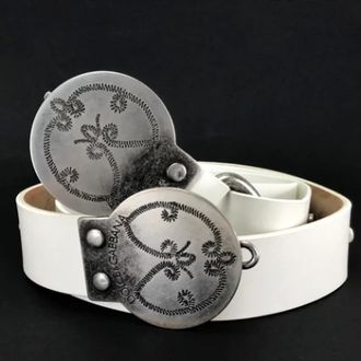 Dolce & Gabbana Pre-owned Belts, female, White, Size: ONE SIZE Pre-owned Standard Belt