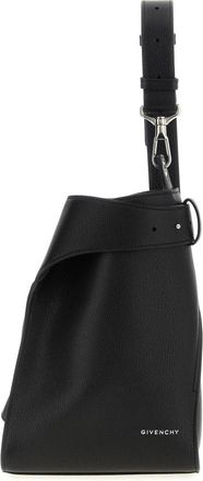 Givenchy Tassen, Heren, Zwart, ONE Size, Leer, Small Hobo Tas met Riem