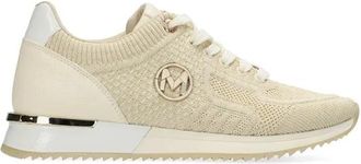 Mexx Gitte Glitter Ellen - Dames - Sneakers - Beige - 38 EU - Schoenen
