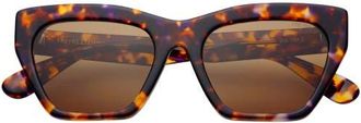 Freyrs Eyewear Gia Cat Eye Sunglasses in Tortoise at Nordstrom