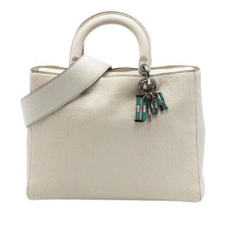 Dior Pre-owned Lady Dior - Dames - Vintage Handtas - Wit - ONE Size - Vintage