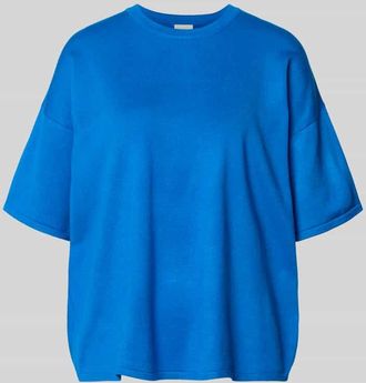 Ichi Relaxed Fit Shirt aus Viskose-Mix Modell LULS in Royal, Gr&ouml;&szlig;e XXL