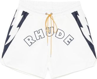 Rhude Logo-print Drawstring Shorts