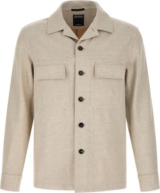 Ermenegildo Zegna Mens Crossover Overshirt