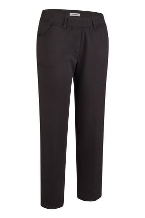 KjBrand Schlupfhose KJBRAND Susie, Damen, Gr. 21, K-Gr, schwarz, Jersey, Obermaterial: 50% Polyester, 45% Viskose, 5% Elasthan, sehr bequem lang, Hosen Schlup