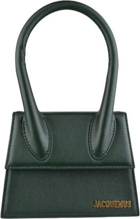 Jacquemus Pre-owned Le Chiquito medium - Dames - Vintage Mini Tas - Groen - ONE Size - Leer - Vintage
