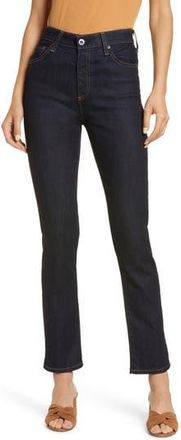 AG - Adriano Goldschmied Mari High Waist Ankle Slim Straight Leg Jeans in Authentic at Nordstrom Rack, Size 24
