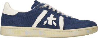 Premiata Bonnie - Heren - Sneakers - Blauw - 44 EU - Leer - Schoenen