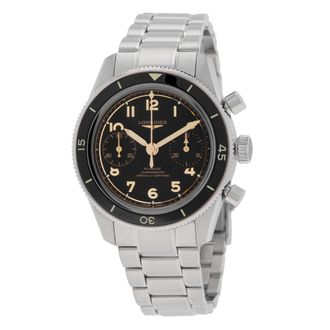 Longines Spirit Pilot Flyback Chronograph Hand Wind Mens Watch L37214536