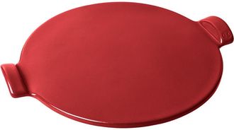 Emile Henry Made in France 14.5-Inch Flame Top Pizza Stone in Burgundy at Nordstrom
