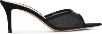 Gianvito Rossi Mules Elle 70 - - Shoes - Donna - Nero - 37 EU