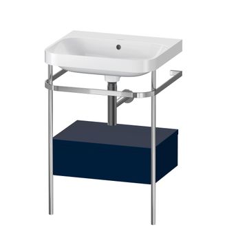 Duravit Duravit Happy D.2 Plus C-shaped Set Avec Console M&eacute;tallique Et