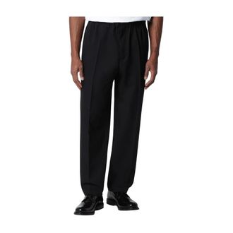 Jil Sander Wide Trousers, male, Black, Size: XL Wide Trousers