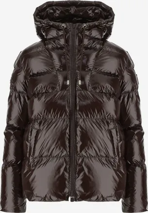 Pinko Pinko nylon gewatteerd donsjack