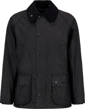 Barbour Bedale Wax Jas - Heren - Zomerjassen - Zwart - 3XS - Katoen - Jassen