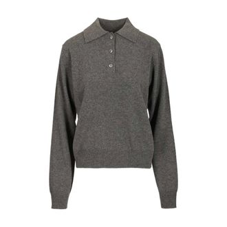 Maison Margiela Polo Shirts - female - Maison Margiela - Polo Shirts - Gray - L - Tops