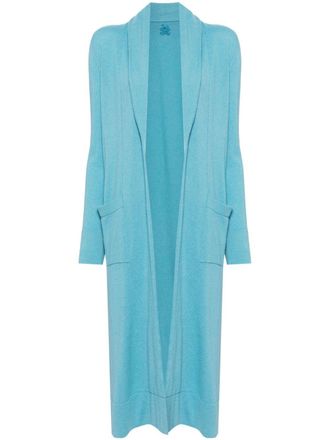 Teddy Cashmere Venezia cardi-coat - women - Cashmere - 0 - Blue