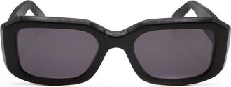 Retro Superfuture 53mm Wrap Sunglasses in Black at Nordstrom Rack