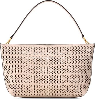 Gianni Chiarini Mashup Schoudertas - Dames - Schoudertassen - Beige - ONE Size - Leer - Tassen