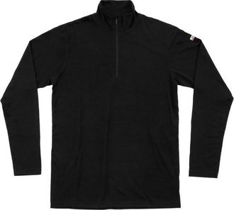 Devold Breeze Plus Merino 200 Zip Neck Merinounterwäsche für Herren | schwarz