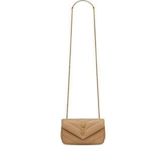 Saint Laurent Mini Loulou Crossbody Bag