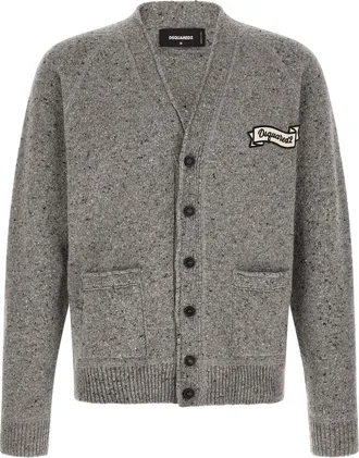 Dsquared2 Dsquared&sup2; Wool Mens Cardigan