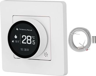 OEM Termostato Inteligente Para Calefacci&oacute;n El&eacute;ctrica Con Zigbee, Aplicaci&oacute;n M&oacute;vil, Sincronizaci&oacute;n, Pantalla Lcd, Controlador De Temperatura, Interruptor 