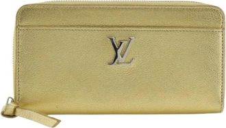Louis Vuitton Pre-owned Wallets, female, Yellow, Size: ONE SIZE Pre-owned M69058 Long wallet (bi-fold)