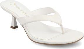 Journee Collection Danielle Slide Sandal in White at Nordstrom Rack, Size 6.5