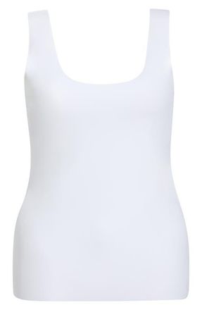 Nordstrom Invisible Edge Camisole in White at Nordstrom, Size 2X
