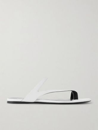 Khaite Sandali In Pelle Aimee - Bianco