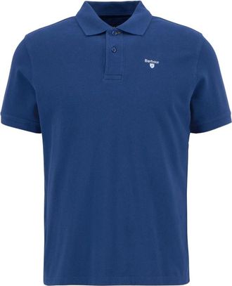 Barbour Sports Polo - Heren - Polos - Blauw - 2XL - Katoen - Tops