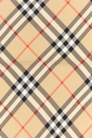 Burberry Unisex Printed Silk Foulard Sand Exterior: Sciarpe E Scarfs