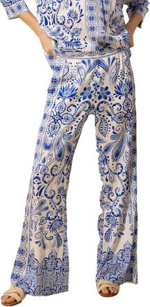 Hale Bob Hale Bob Frankie Silk-Blend Pant