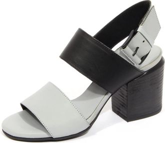 Vic Mati&eacute; Serra Sandalen - Dames - Sandalen met hakken - Grijs - 37 EU - Schoenen
