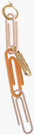 Off-white Gold-Effect Single Earring PLAY size One Size