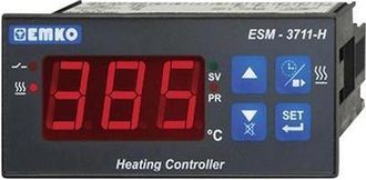 Emko Esm-3711-h Regulador De Temperatura Negro De Alta Precisi&oacute;n