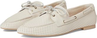 Dolce Vita Lakin Womens Shoes Ivory Perforated Leather : 7.5 M