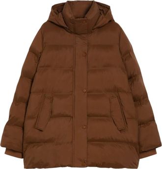 Pennyblack Jassen, Dames, Bruin, S, Leer, Nombre Jacket