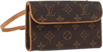 Louis Vuitton Pre-owned Belt Bags, female, Brown, Size: ONE SIZE Pre-owned Canvas Belt Bag